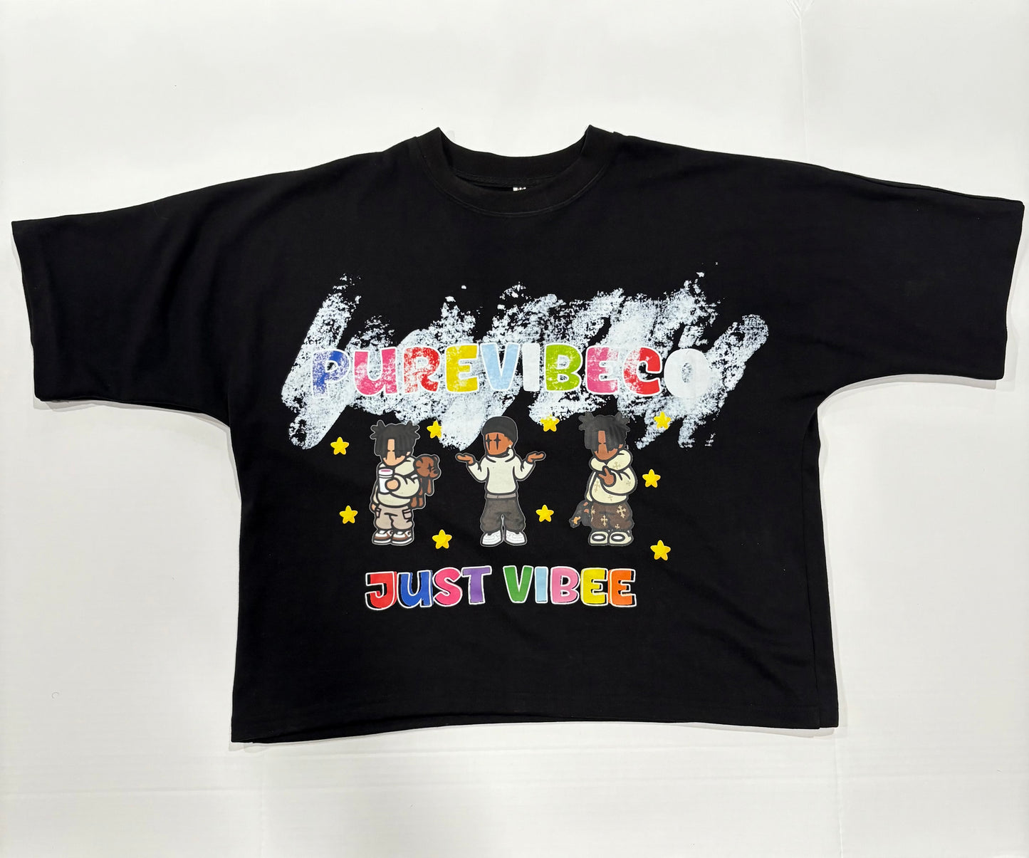 PureVibe Black Tees